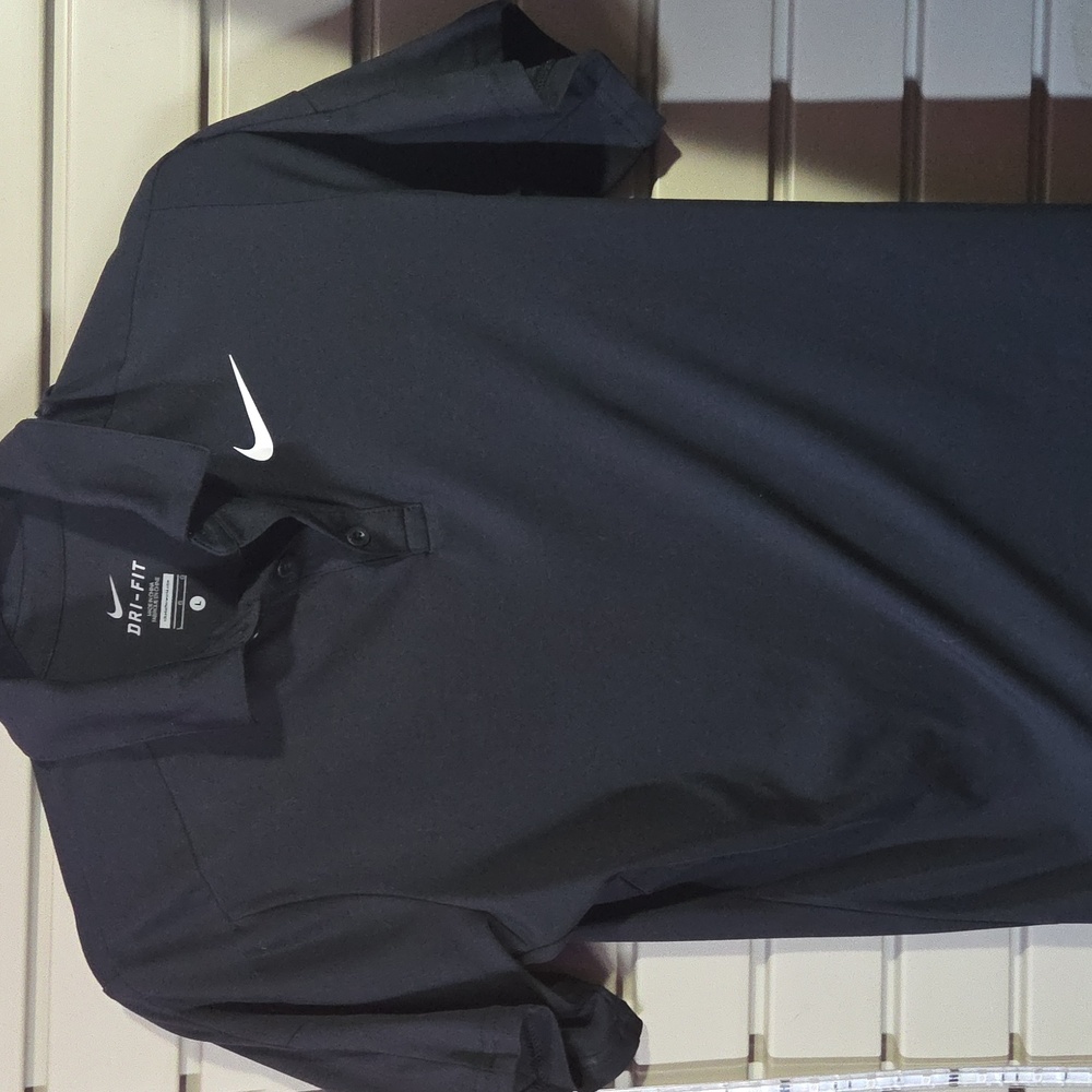 Nike Youth Black Dri-FIT Polo Shirt